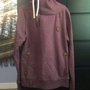 Naketano Darth Maroon hoodie